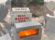 Mahasiswa BBM UM Bangun Tungku Sampah Minim Asap di Pesisir Dapenda