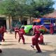 Dari Buku hingga Tenis Lapangan, Perpusling Dispusip Sumenep Sasar SDN dan TK di Gunggung