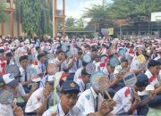 Hari Pertama MPLS Ramah di SMKN 1 Sumenep, Murid Baru Disambut Hangat dan Gelorakan Stop Rokok Vape