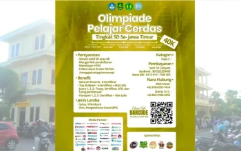 HMP PGSD UPI Sumenep Perpanjang Pendaftaran Olimpiade Pelajar Cerdas 2026 hingga 24 Juli