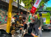Mahasiswa P2M Al-Amien Prenduan Gelar Open Donasi Buku di CFD Arek Lancor Pamekasan