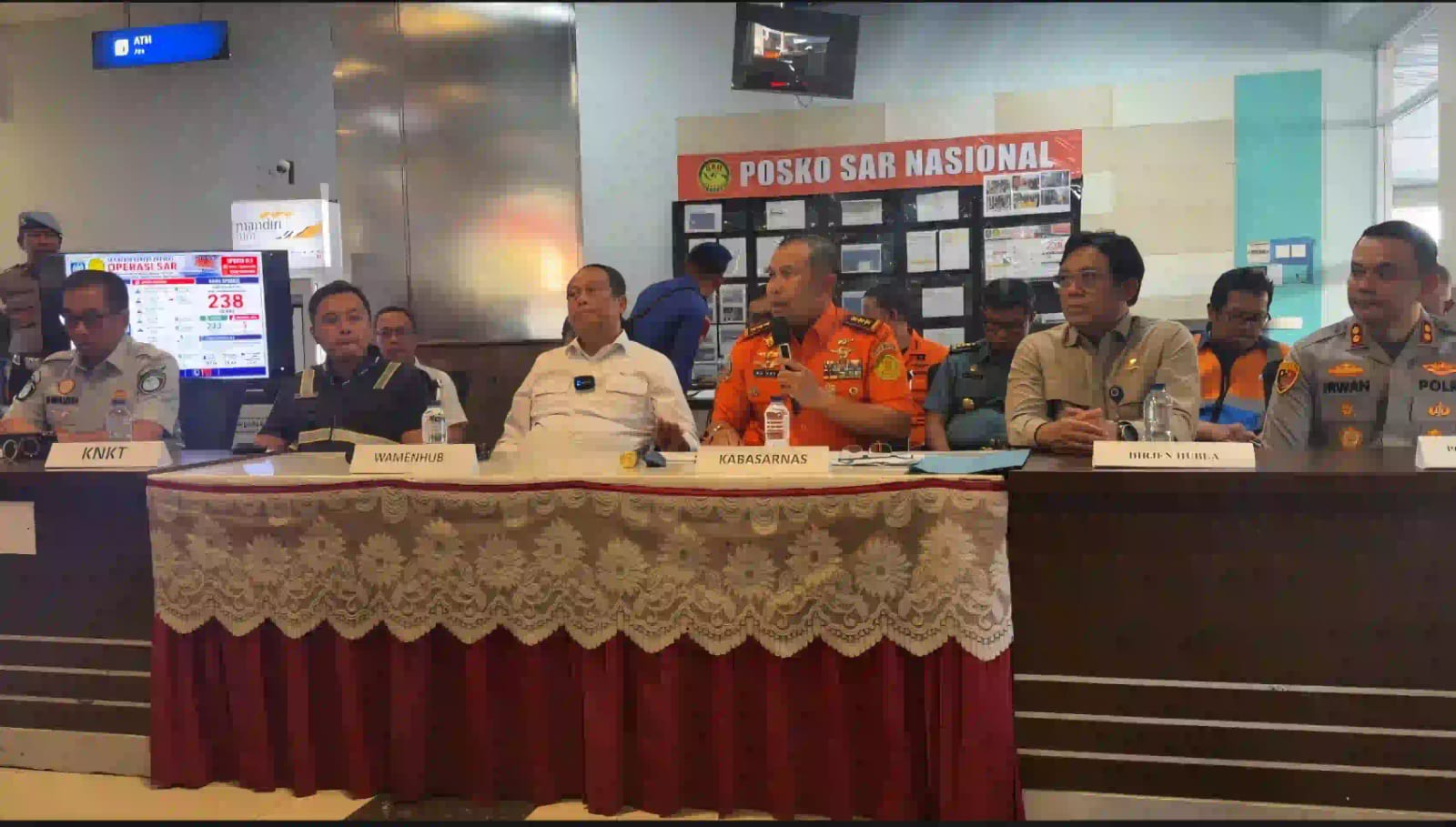 Basarnas Akhiri Operasi SAR Darurat KMP Mutiara Sentosa II, Total 238 Korban Berhasil Didata