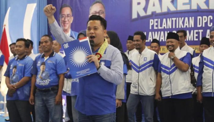 Selain Relawan, Slamet Ariyadi Juga Kukuhkan DPC PAN se-Kabupaten Sumenep