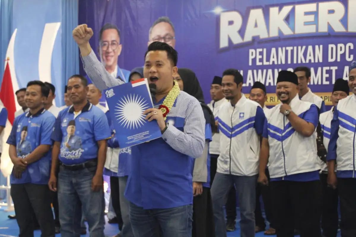 Selain Relawan, Slamet Ariyadi Juga Kukuhkan DPC PAN se-Kabupaten Sumenep