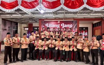 Kwarcab Pramuka Sumenep Gelar Ulang Janji Tri Satya Peringati HUT ke-65
