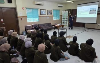 Belajar Kelola Limbah, Mahasiswi UNIB Situbondo Kunjungi Fasilitas KEI di Pagerungan Besar Sumenep