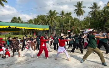 KKN 09 Universitas Wiraraja Ikut Meriahkan Semarak HUT ke-81 RI di Aengtongtong