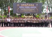 Kapolresta Sumenep Pimpin Sertijab 4 Pejabat Utama dan 6 Kapolsek