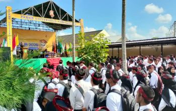 Rektor UPI Sumenep Sampaikan Tiga Pilar Mahasiswa Kepada Peserta PKKMB 2026