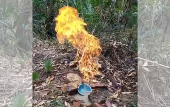 Semburan Gas Dari Lubang Bor Air di Tamidug, Garda Raya Minta Pemkab Sumenep Lakukan Investigasi