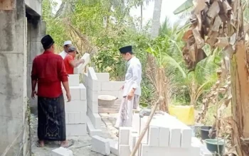 Atasi Persoalan Sampah, Mahasiswa Universitas Annuqayah Bangun Insinerator di Pesantren An-Nidhamiyah