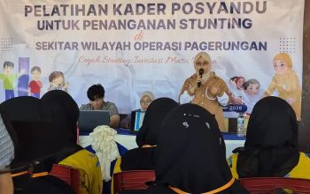 Kader Posyandu Diperkuat untuk Percepat Penanganan Stunting di Pagerungan Besar
