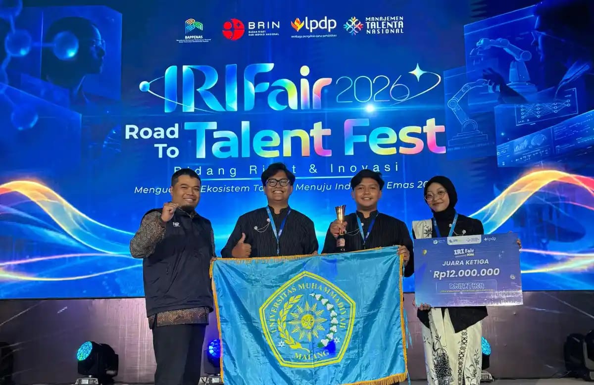 Mahasiswa UMM Sabet "Bronze Medal IRIFair" 2026 lewat Gagasan Blue Carbon Kepulauan Sapeken Sumenep