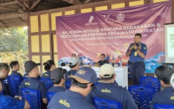 Gugus Tanggap Bencana Pagerungan Besar Perkuat Kapasitas Hadapi Kondisi Darurat