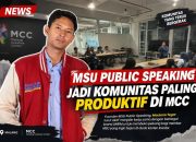 Tak Sekadar Belajar Berbicara, MSU Public Speaking Buka Peluang Jadi Content Creator