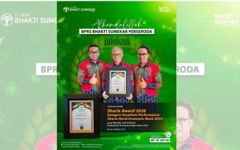BPRS Bhakti Sumekar Raih Sharia Award 2026 dari Infobank