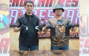 Polresta Sumenep Tangkap Dua Kades Terkait Dugaan Peredaran Sabu, Barang Bukti 1,75 Gram Disita