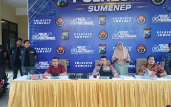 Operasi Sikat Semeru 2026, Polresta Sumenep Ungkap Sembilan Kasus Sepuluh Orang Tersangka