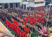 Ratusan Siswa dan Guru Perguruan Muhammadiyah Tlogomas Malang Gelar Salat Istisqa